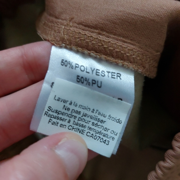 LBLC Sidney shorts vegan leather nwt size XS - Picture 5 of 8